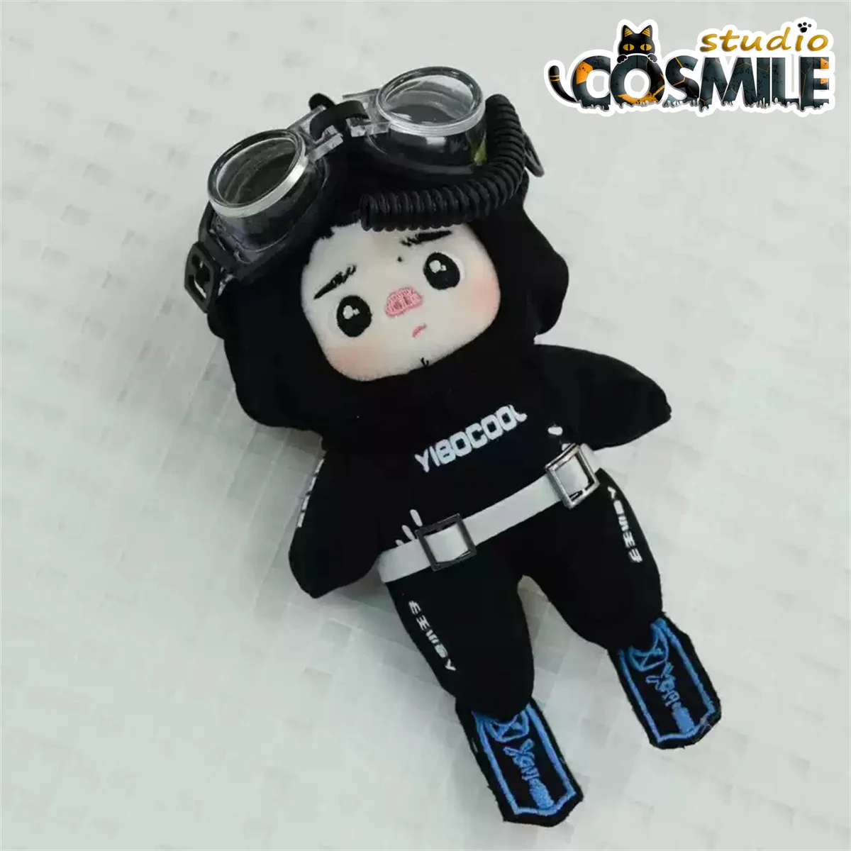 Exploring The Unknown Star Idol Wang YiBo Wetsuit Costume Plushie Stuffed 10cm 20cm Plush Doll Accessories Doll's Clothes GG