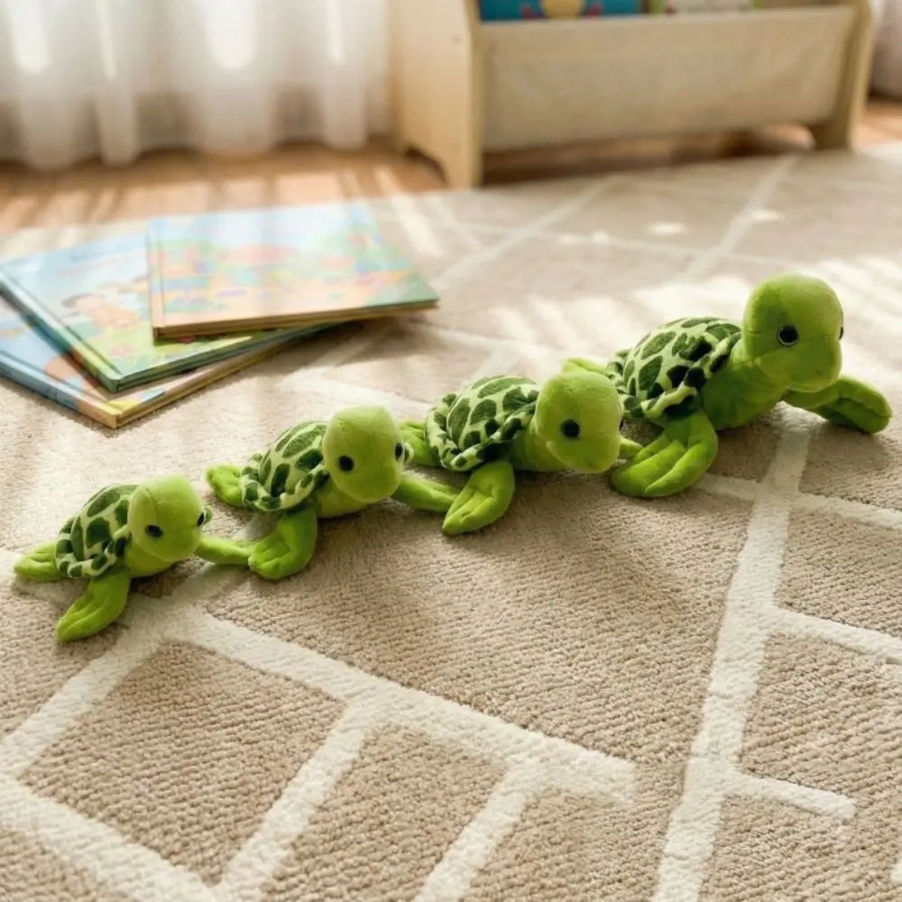 

Новая коллекция мягких плюшевых черепах: мультяшные подушки-черепахи 15-28 см для декора автомобиля