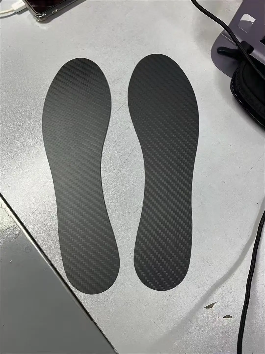 

New 1.2mm Carbon Fiber Insole Women Basketball Football Hiking Sports Insole Male Shoe-pad Female Orthotic Shoe Sneaker Insoles