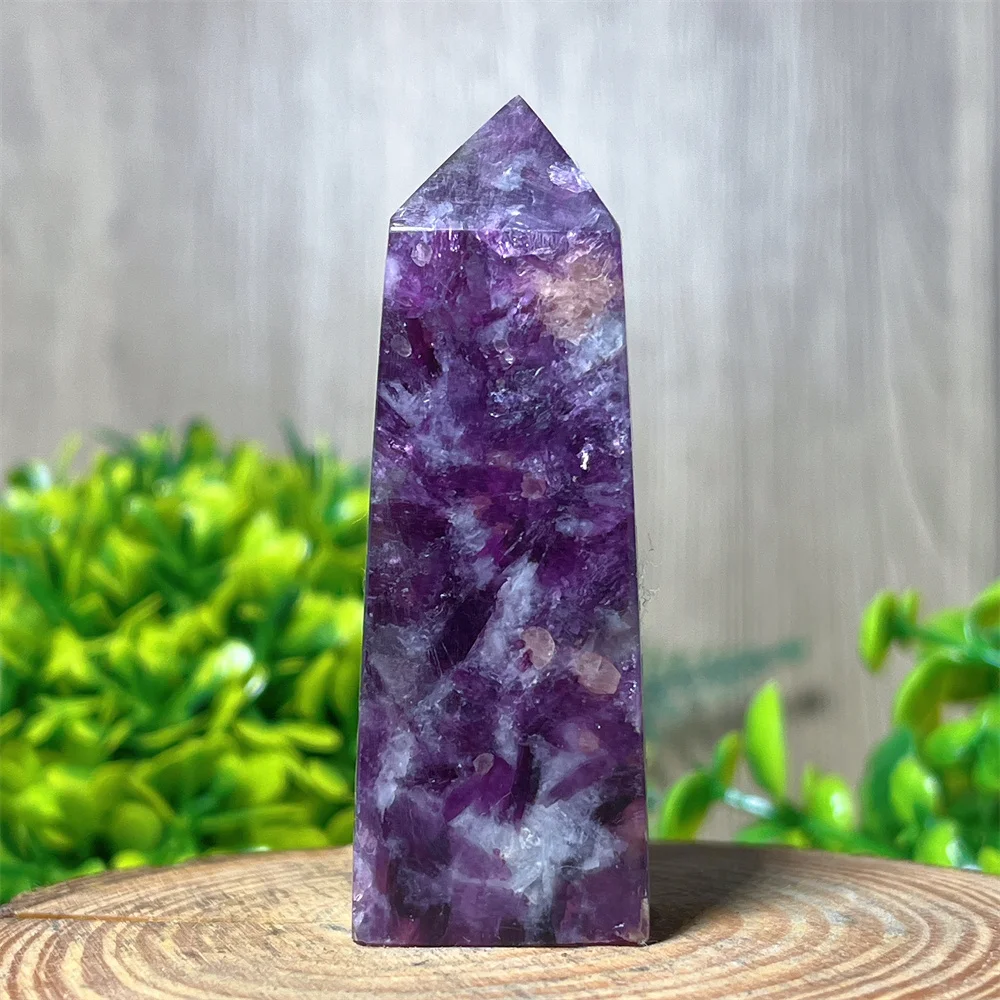 Phosphosiderite Tower Point Wand Crystal Natural Specimen Stone Quartz Minerals Specimen Geode Energy Home Decoration Reiki