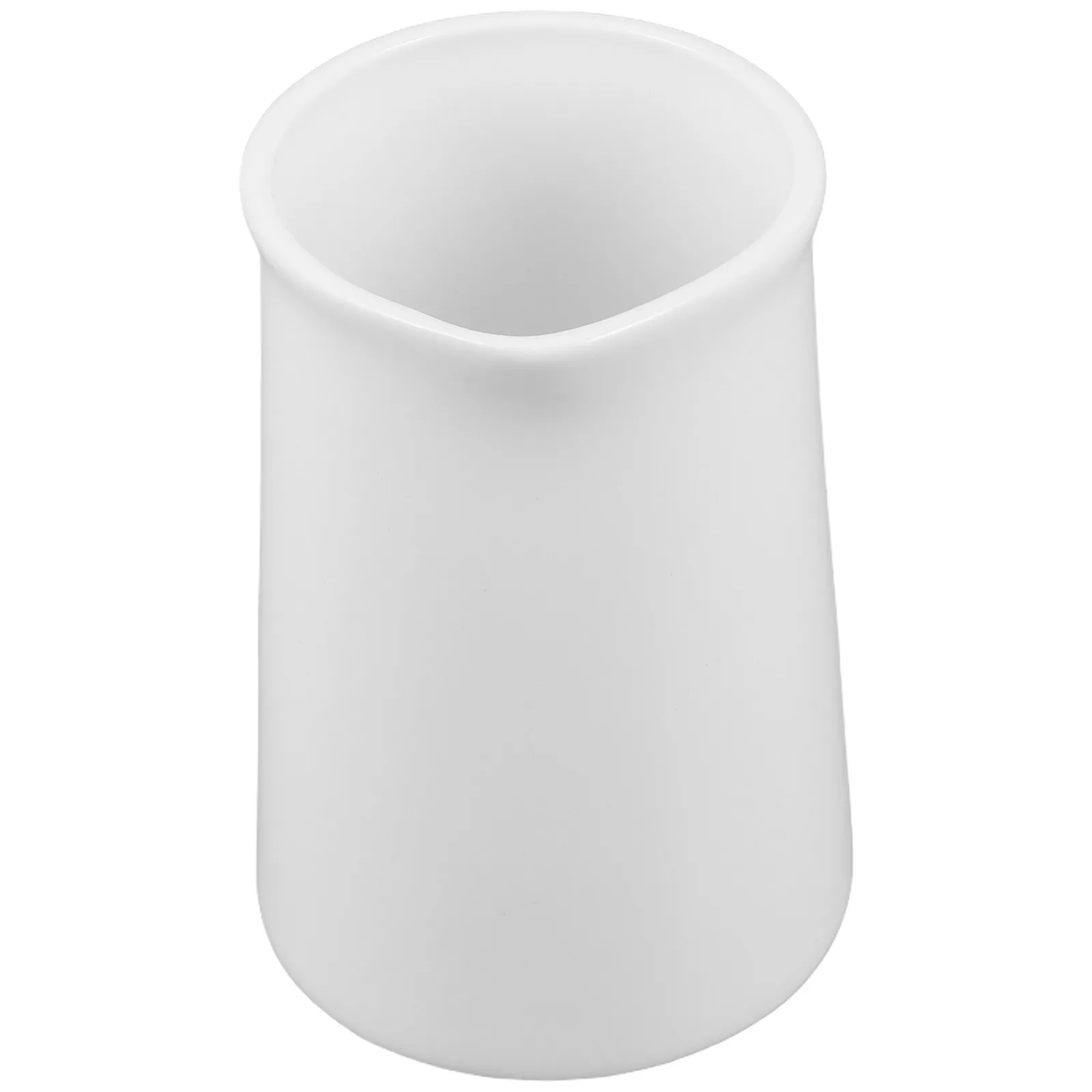 Small Ceramic Milk Jug Nordic Design Milk Frother Cup with Spout Creamer Pitcher for Coffee Cafe Use Syrup Container