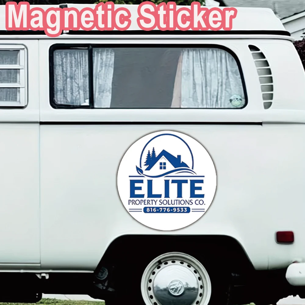 1pc nice Custom Car Magnets Personality Bumper Sticker Stickers Magnetic Personalized  Auto Stickers On The Car Stickers