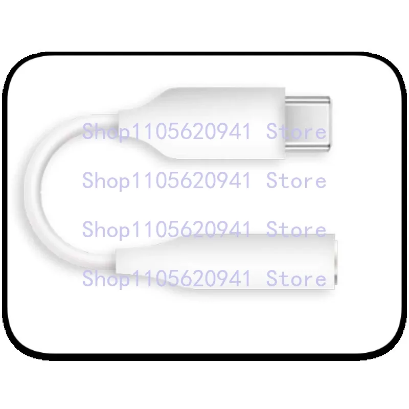 For  Samsung USB Type C To 3.5mm Aux Adapter Type-C Jack Audio Earphone Converter For Galaxy S25 24 23 22 21 20 Z Flip Fold 6 5