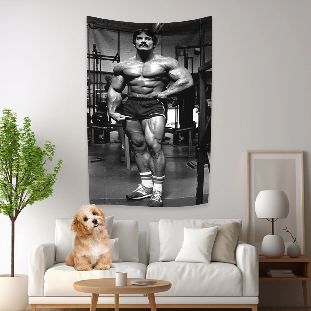 90x150 سنتيمتر 3X5FT مايك mentzers العلم البوليستر المطبوعة نسيج اللياقة البدنية راية للديكور