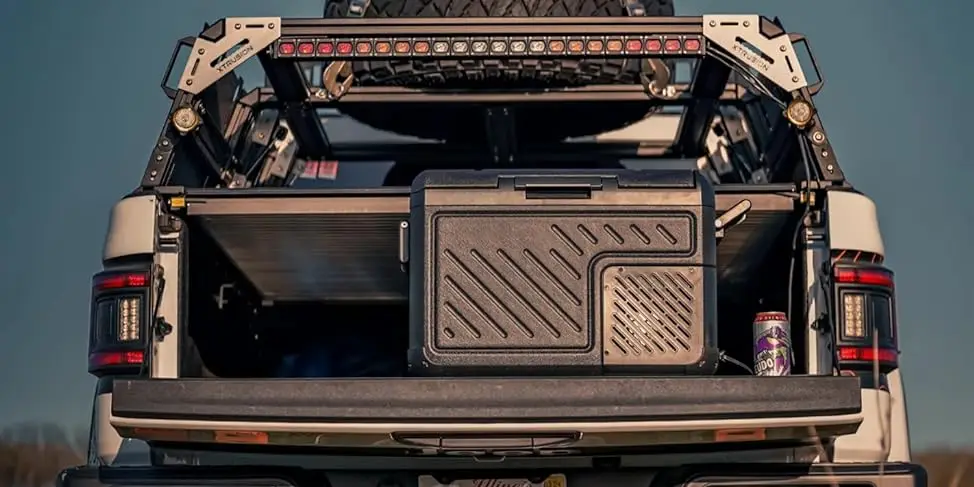 TULX 25L DC 12v 24v Car Refrigerator Freezer Fridge Compressor Camping Portable Refrigerator