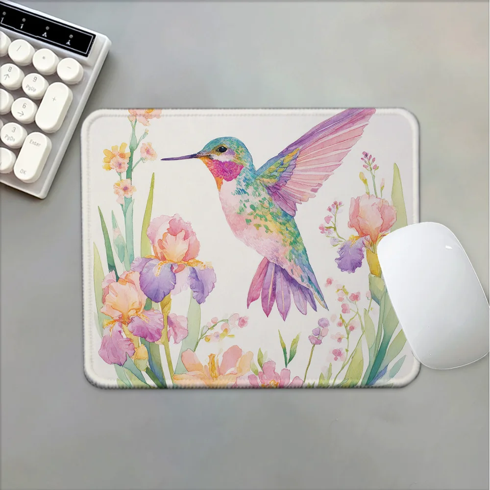 Mosepad hummingbird Computer Mat Desk Accessories Pc Gamer  Mousepad Company Game Mats Mouse Anime Mause Table Decoration
