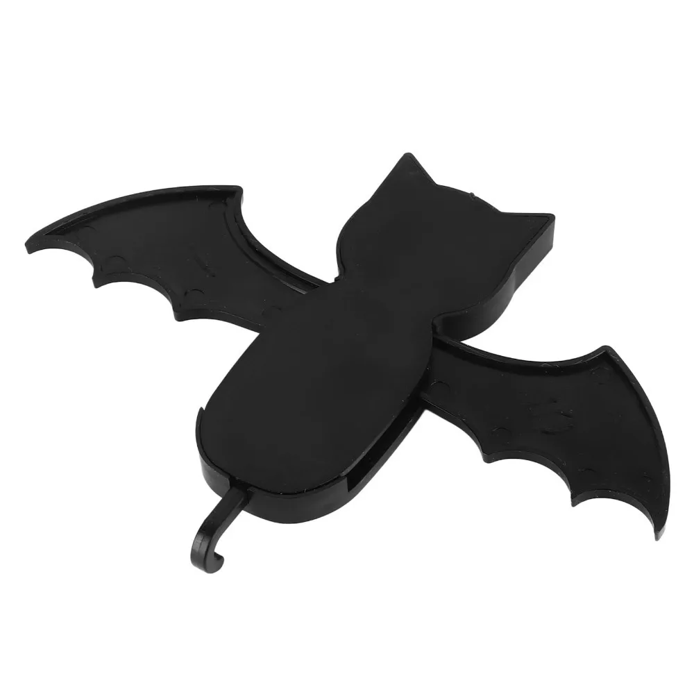 3PCS Self Adhesive Wall Mounted Key Holder No Drilling Required Expandable Wings Decorative Wall Hooks Plastic