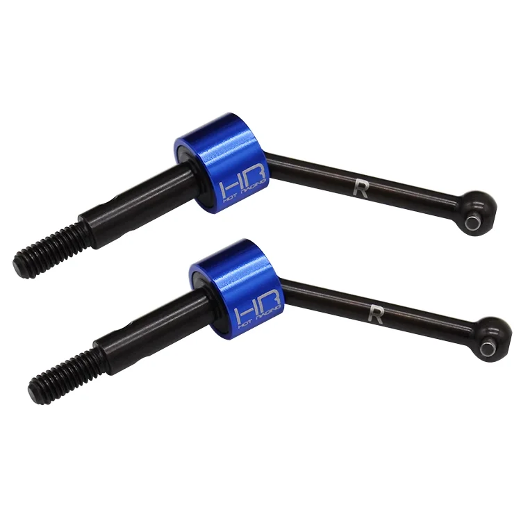 Hot Racing Hardened S2 Steel CVD Drive Front And Rear Shafts Fit Traxxas 1:10 4-Tec 2.0