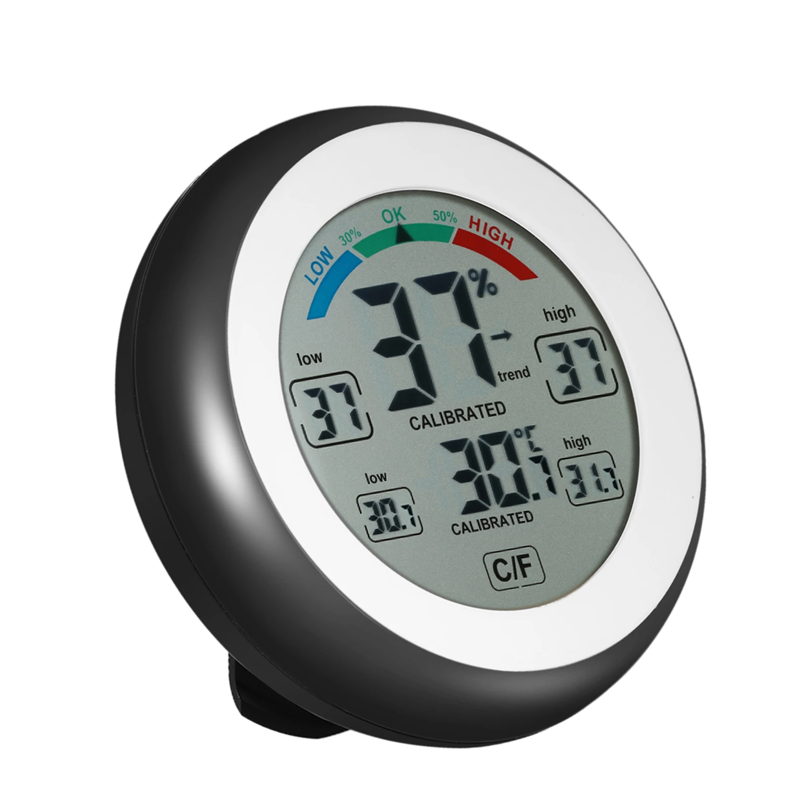 Temperature Humidity Trend °C/°F Digital Thermometer Hygrometer Temperature Humidity Meter Max Min Value Trend Display