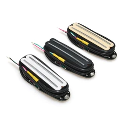 1Pcs Ceramic Rail Humbucker Hot Dual Rails Guitar Pickup Black White Yellow Color For Electric Guitar Parts