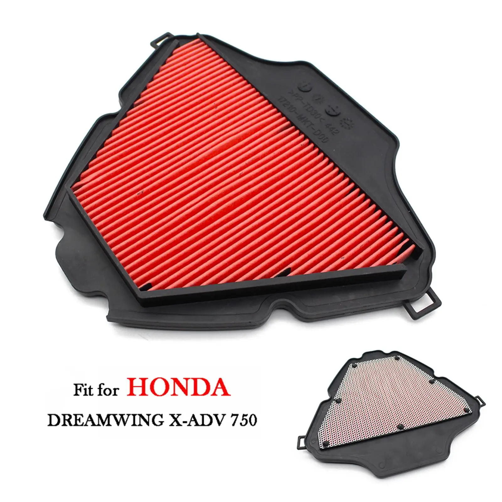 Intake Cleaner Portable Spare Parts Professional Practical Motorcycle Cleaner Air Filter for Honda Xadv750 Adv750 2017-2021