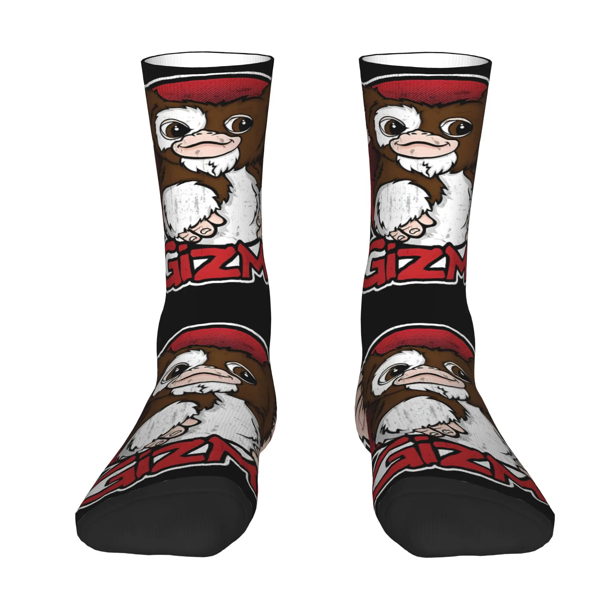 Heureux drôle hommes chaussettes Gremlin rétro Harajuku Hip Hop nouveauté équipage chaussette cadeau motif imprimé