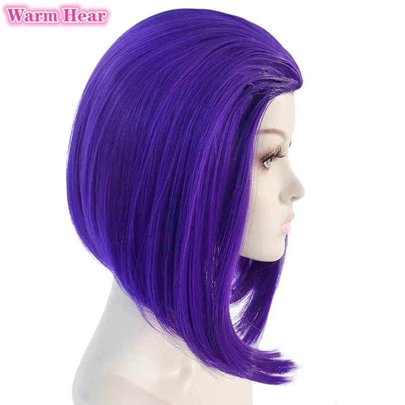 Cos Teen Titans Raven Косплей Костюм Супергерой Плащ Комбинезоны Зентаи Хэллоуин Облегающая одежда Накидка на талию Ювелирная цепочка