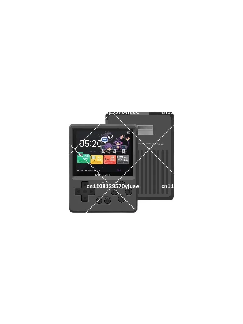 Retro Handheld Game Console 2.4 Inch IPS Screen 640x480 Full Metal Body CNC Portable Classic Gaming Player Birthday Gift