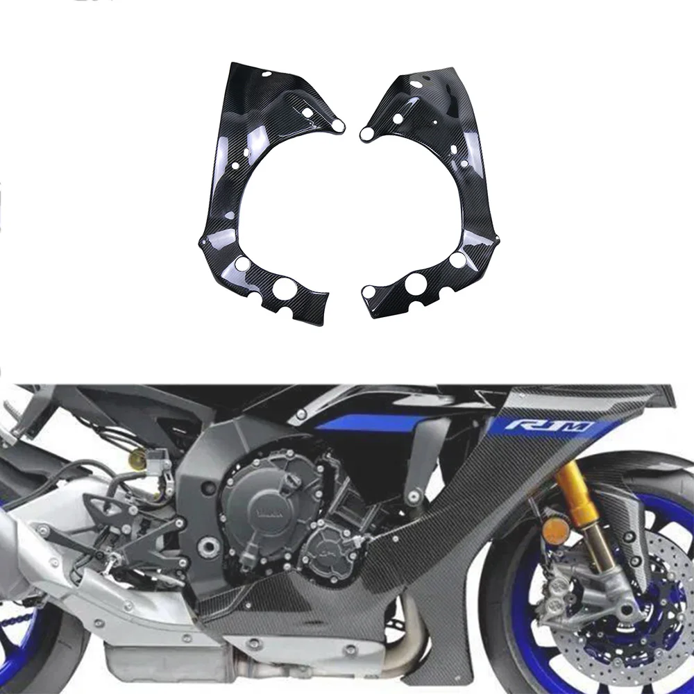 2025 For YAMAHA YZF-R1 R1 R1M 2020 2021 2022 2023 2024 3K Carbon Fiber Frame Cover Side Panels Fairing Accessories Moto Surron