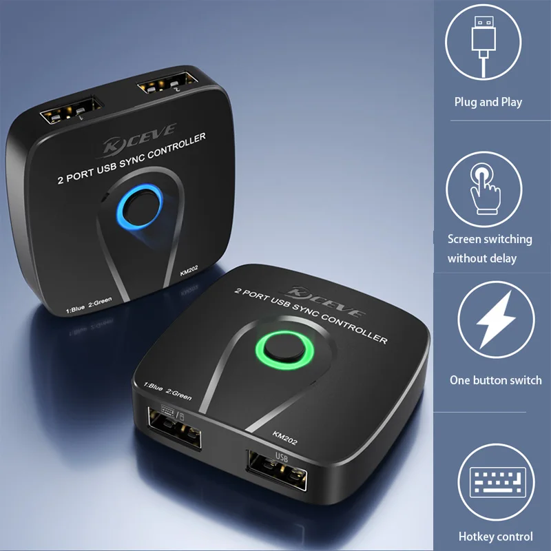 KM USB синхронный переключатель контроллер KVM коммутатор USB многофункциональный поделиться USB клавиатура мышь игровой коммутатор интернет сплиттер концентратор