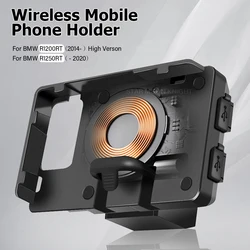 For BMW R 1200 1250 RT R1200RT (2014- ) High Verson R1250RT ( - 2020) Mobile Phone Wireless Charging Stand GPS Navigation Bracke