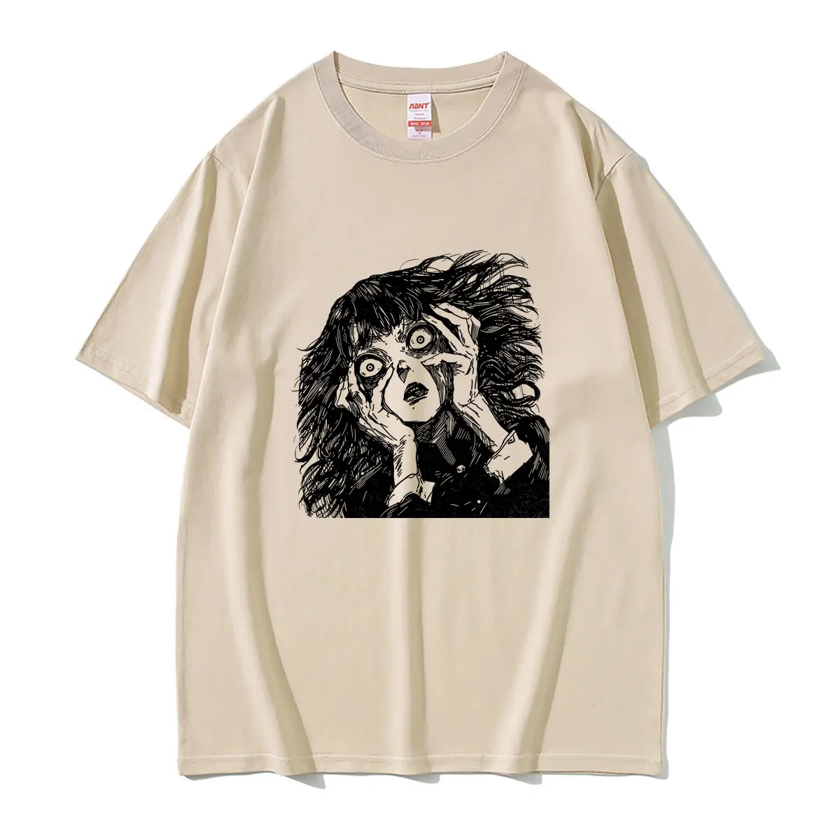 Horror Anime Tomie Junji Ito Graphic T Shirts Summer Men Women Retro Manga Harajuku Merch Streetwear Male Casual Cotton T-shirt