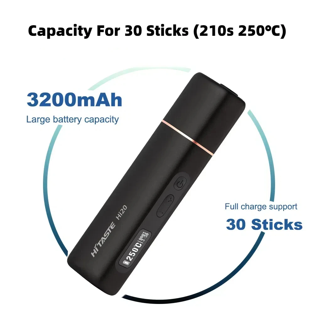 Hitaste HI20 التدفئة المزدوجة لا تحرق جهاز شاشة OLED جهاز بديل ل Icostick iqo lambda CC