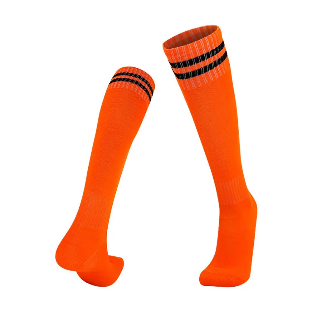 

Children Non-slip Compression Stockings Striped Long Tube Soccer Over Knee Socks Football Long Socks Kids Sock Sports Socks
