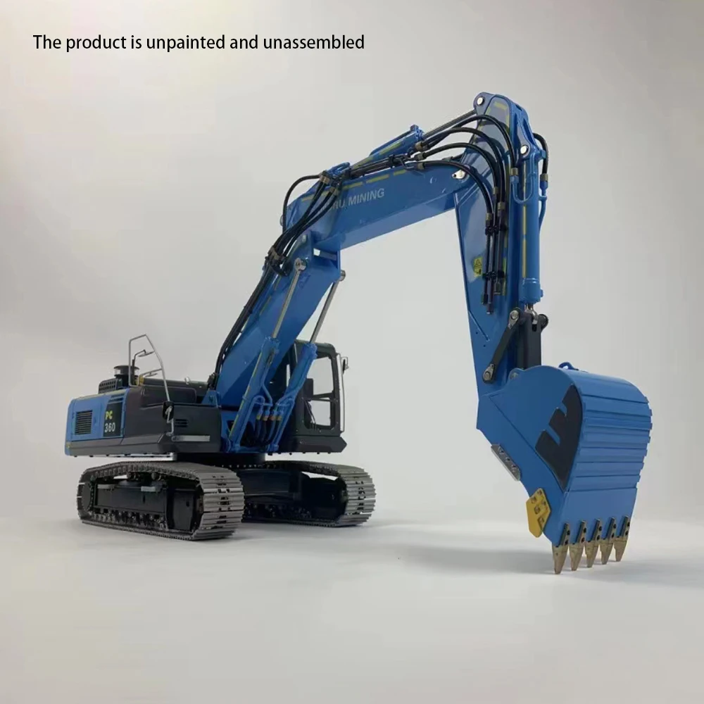 LESU 1/14 Hydraulic RC Excavator ET36L Three Sections Arm KIT  PC360 Electric Digger Unpainted Unassembled DIY Trucks Light Part