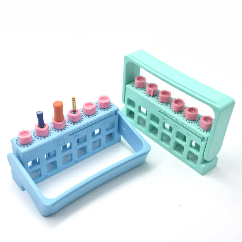 

Стоматологическая подставка для счетных и дезинфицирующих инструментов (6 отверстий), пластиковая расширяемая подставка для измерительных и памятных игл