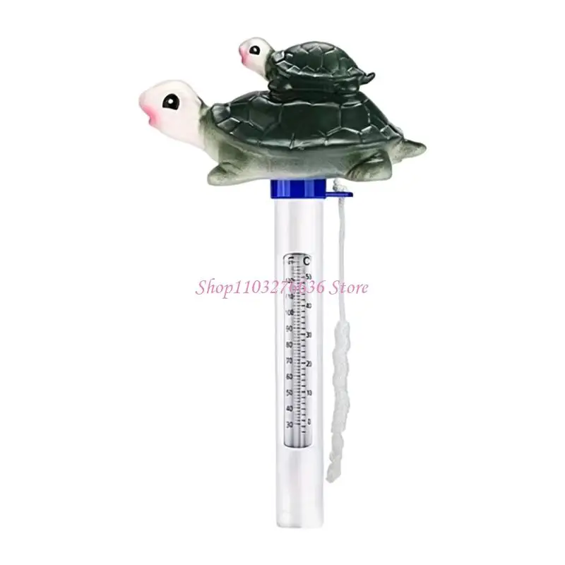 R6FD Fun Pool Thermometers for Kids with Wide 0-50℃ Measurement & Lightweight Floating Designs for Baby Swim
