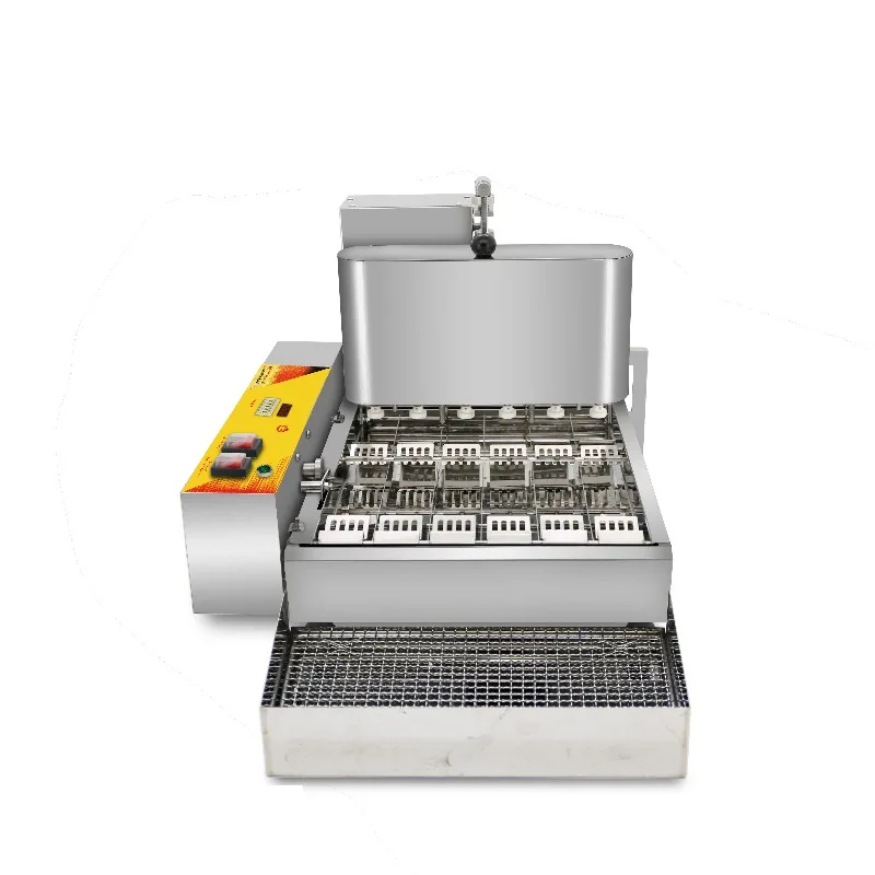 6 Rows Automatic Mini Donut Fryer Donut Machine Donut Maker