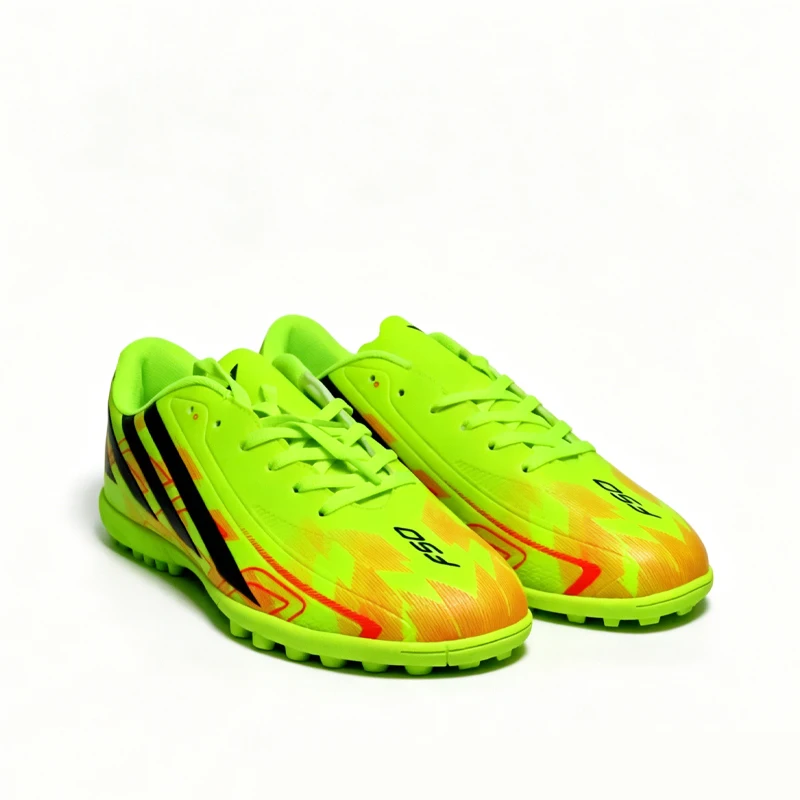 Mens Soccer Shoes Boys Training TF/FG Outdoor Sport Football Boots Adult Long Spikes Non Slip Match Soccer Cleats