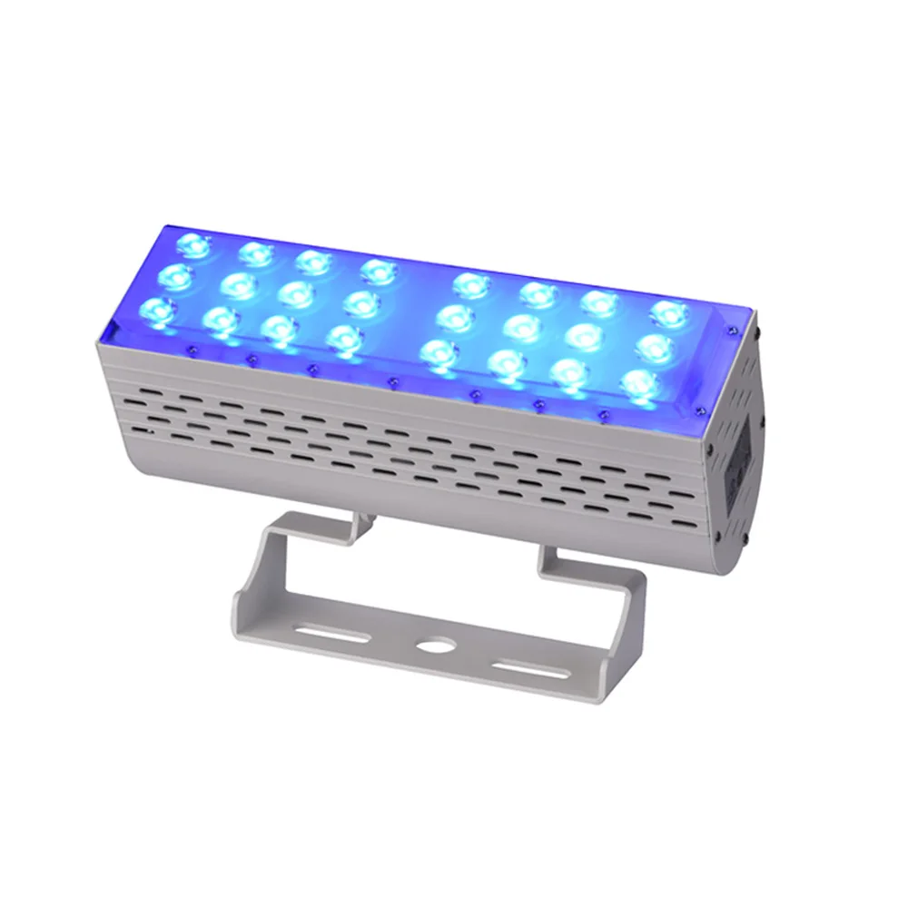 ETL Listed Outdoor IP67 DMX Color Changing 50w 100w 150w 200w 300w RGB Flood Light LED Wall Washer for Building and Bridge