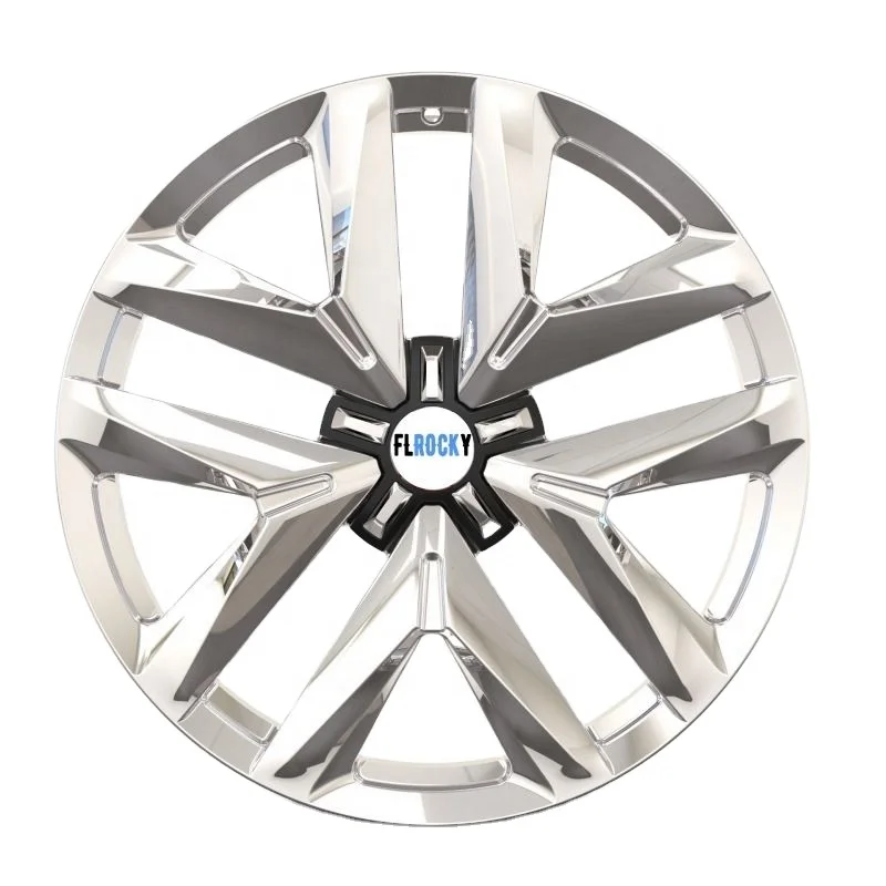 4PCS Hot Sale Alloy Custom Luxury Car Rims Five Spoke New Design Durable Aluminum Forged Wheels 5X120 Pcd