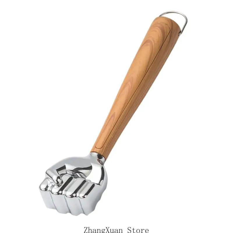 Professional Hammer Zinc Alloy Construction And Comfortable Handle For Easy Tenderizing 3XUF