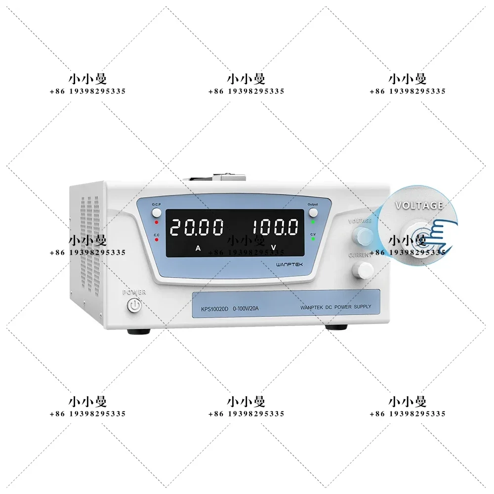 Wanptek High Power DC Voltage Regulator 30V 100A 3000W Desktop Aging Power Supply Switching Power Supply 60V 50A