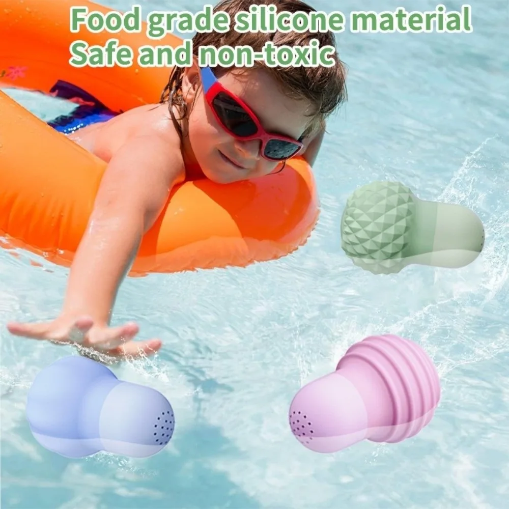 

Набор из 3 забавных силиконовых игрушек для ванны с текстурой, мягкие сенсорные мячи-антистресс для мальчиков и девочек