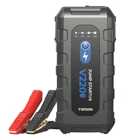 Super Capacitor Topdon V2200 Multi Function Portable Battery Booster Power Bank Multi-function 12V Jump Starter Powerbank