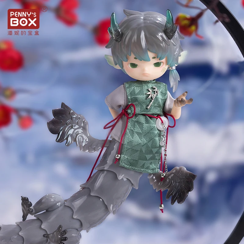 

Penny Box Adou Loong Fantastic Series 1/12Bjd Dolls Mystery Box Guess Bag Toys Doll Cute Anime Figure Desktop Ornaments Collecti