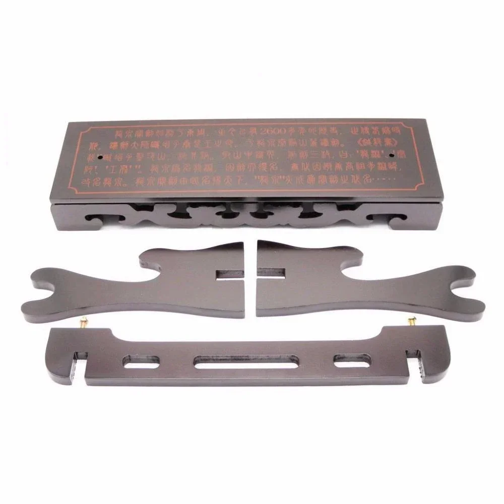 NEW Lacquer Finish Seal Script Samurai Sword Katana Tanto Holder Stand Display - view 4