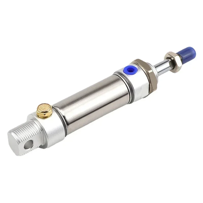 MTA 16 20 25 32 40 50 63mm Stroke 25-300mm round cylinder with spring Single acting Spring return MTA Spring entend