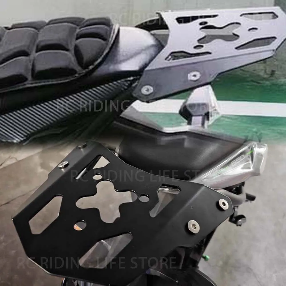 For Kawasaki Z650 Z 650 Z 650Z For Ninja 650 2017-2023 2024 Rear Tail Rack Top Case Box Holder Luggage Bracket Cargo Support