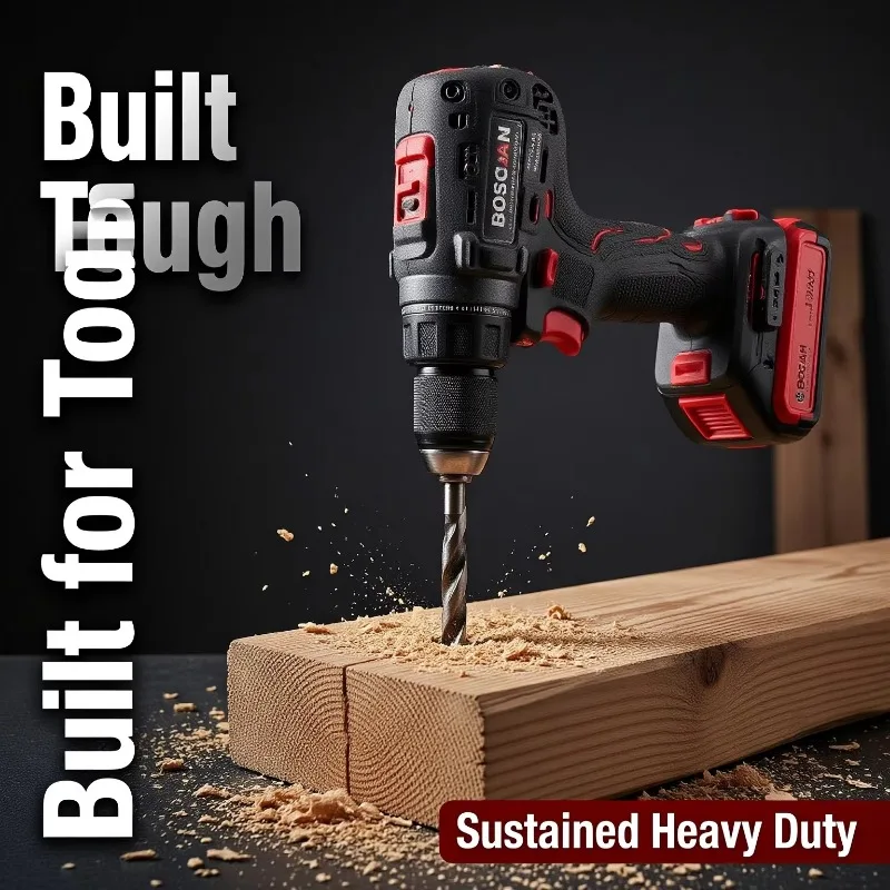 Ultra Strong Compact Bosch 18V 6Ah Li-ion Battery, High Density Cells, Long Runtime for Cordless Power Tools