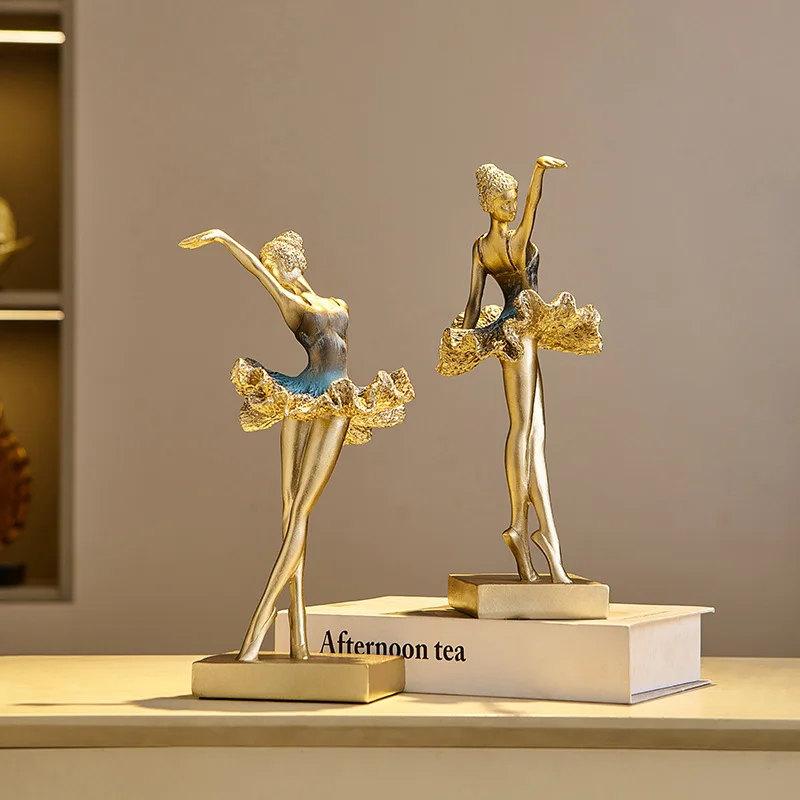 

Ballet Dance Girl Creative Modern Minimalist Bedroom Living Room Tv Cabinet Gift For Girls Home Decoration Ornaments Birthday