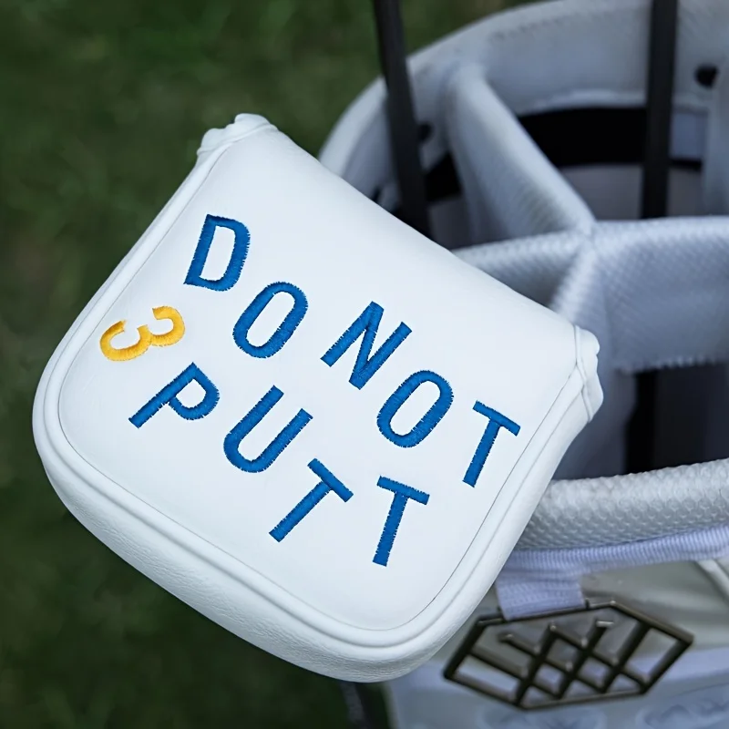 capa-de-taco-de-golfe-de-pu-falso-bordado-premium-–-protetor-de-clube-duravel-presente-perfeito-para-golfistas-masculinos-e-femininos--branco-com-magia