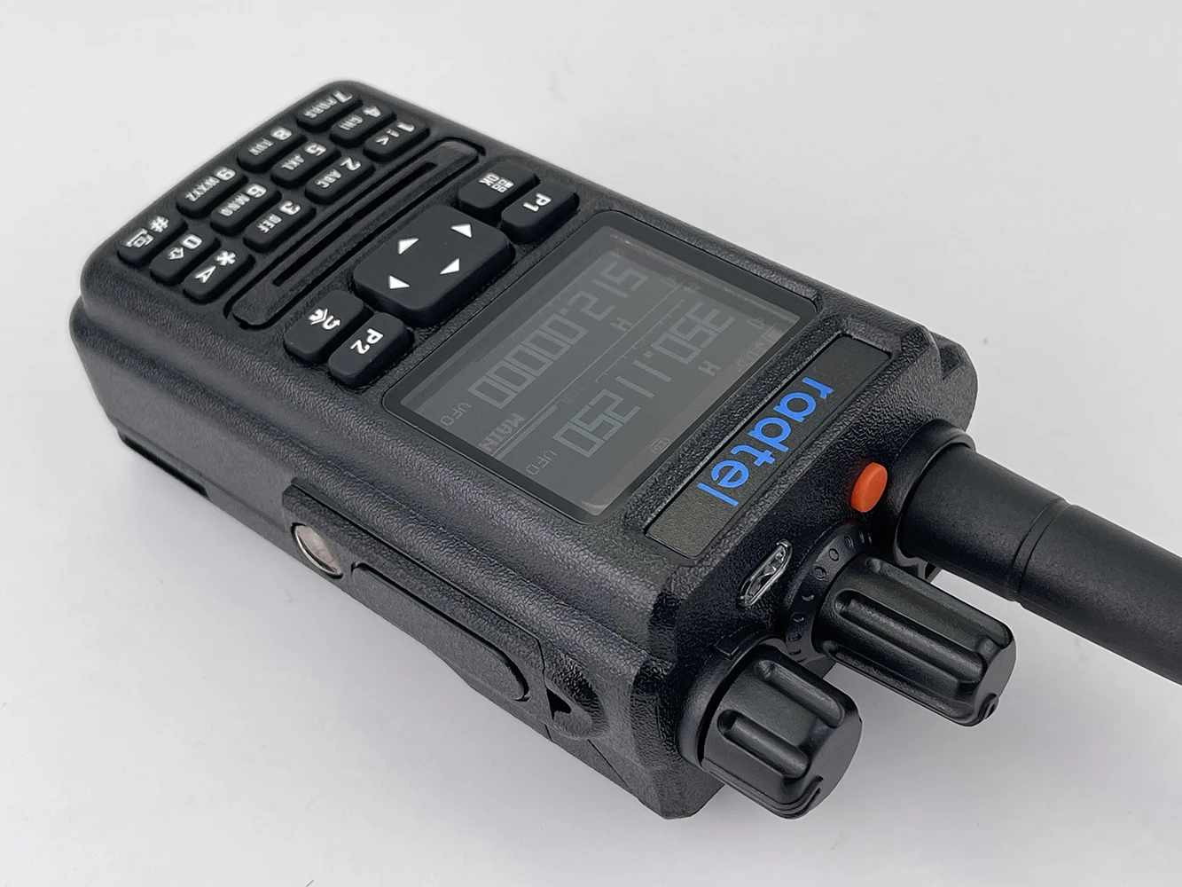 Radtel RT-490-walkie-talkie con GPS/Bluetooth, Radio Amateur de 2 vías de seis bandas, banda de aviación de 256 canales, frecuencia de aire AM, RX