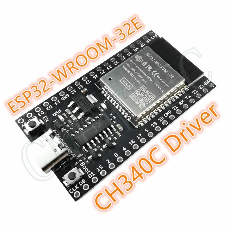 Płytka rozszerzeń ESP32 DevKitC V4 Dual Core WiFi Bluetooth Ultra-Low Power USB CP2102 Type-C ESP-WROOM-32E 32UE Kompatybilna — zdjęcie produktu 6