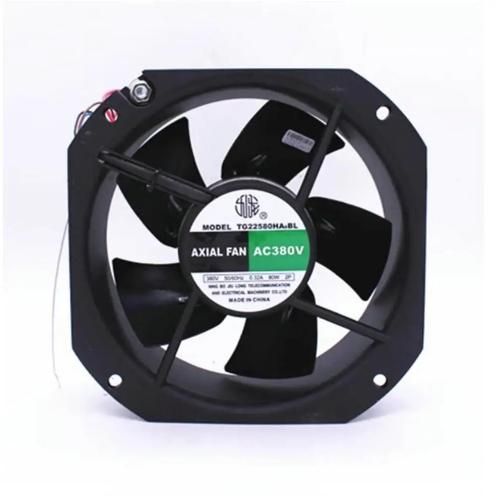 

TG22580HA2/6BL Metal axial flow fan electromechanical welding machine heat dissipation exhaust fan