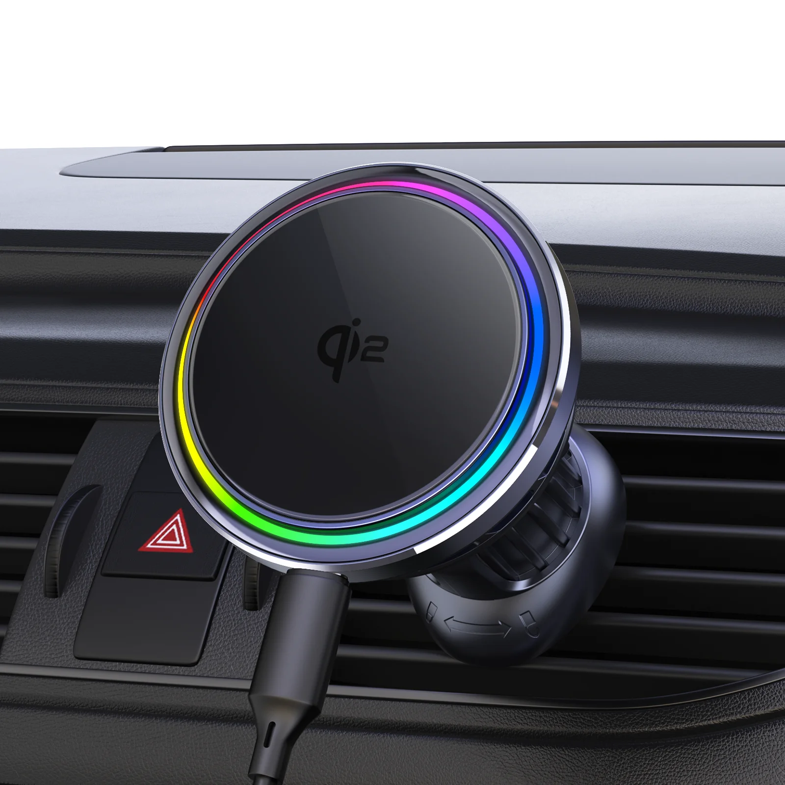 Qi2 Magnetic Wireless Charger Semiconductor refrigeration cooling 15W Fast Charging For iPhone 12 13 14 15 16 Car Phone Holder