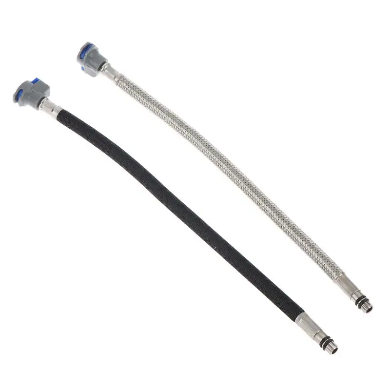 M8 Pull Out Spray Faucet Hose Quick Connect Nylon Tube Replacement for Kitchen Sink Flexible Design