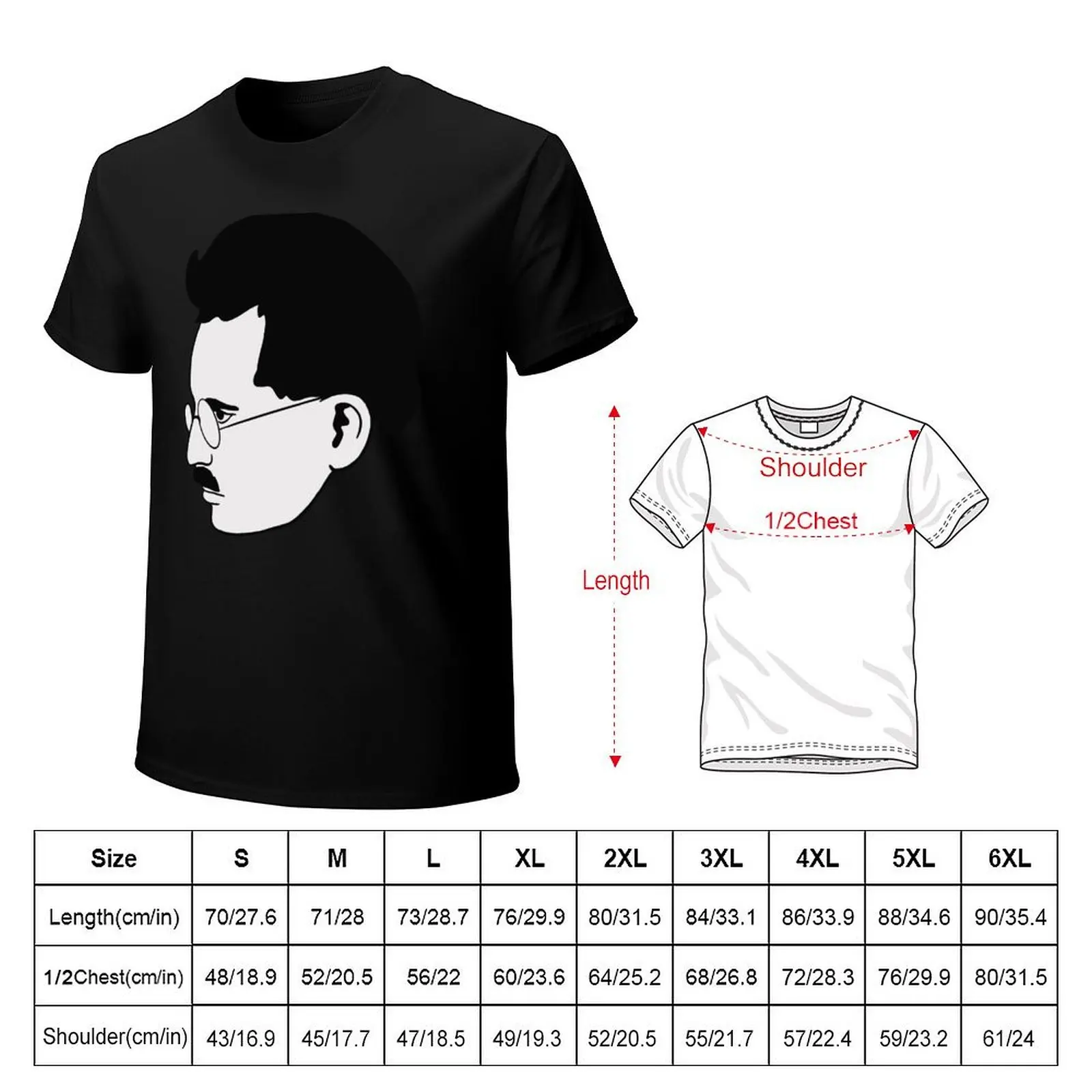Walter Benjamin - German Philosopher - Philosophy T-Shirt Odor Resistant Short Sleeve Top