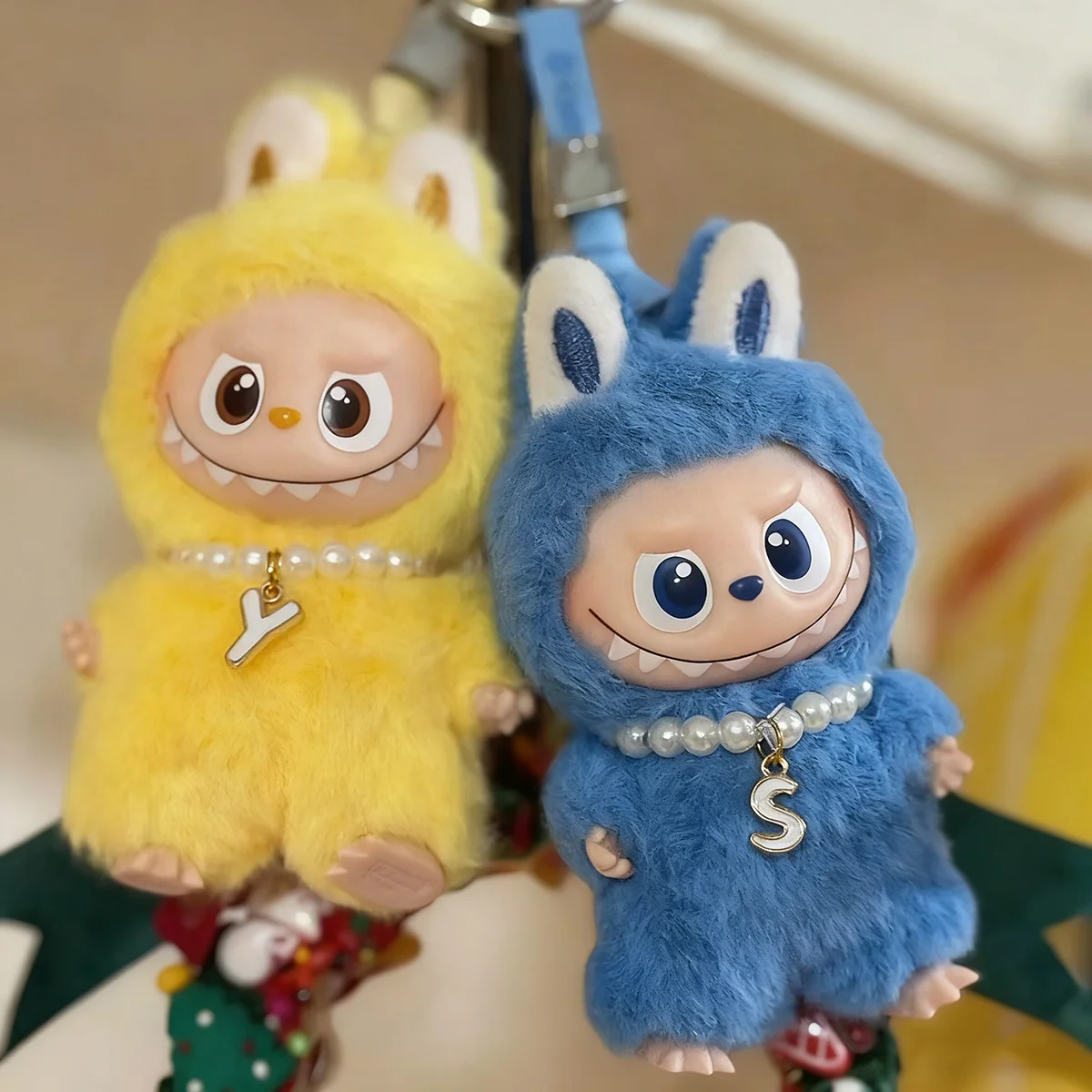 

[Без куклы] Мини-ожерелье с жемчугом для Mini Labubu 4,0, булавка для украшения серии Love, милые аксессуары, подарки для девочек