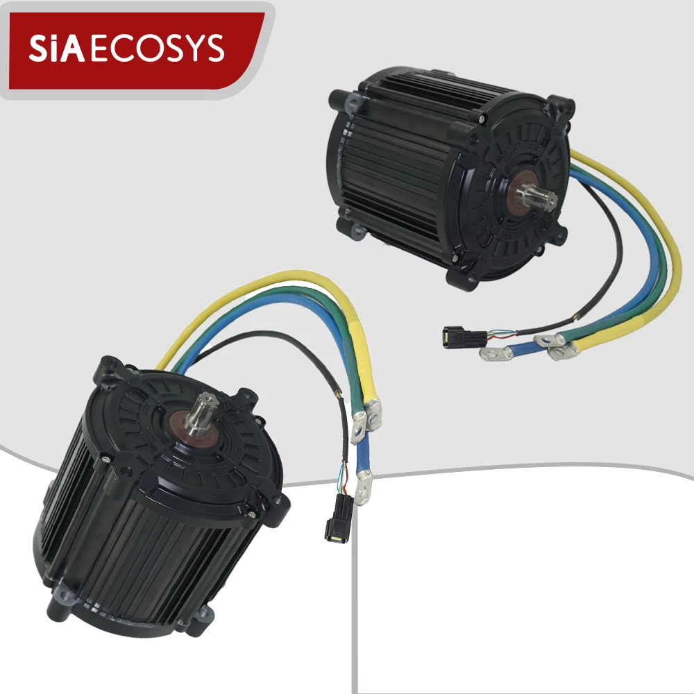 

QSMOTOR QS180 8000W 72V Mid Drive Motor Kit High Torque High Speed 110KM/H for Electric Motorcycle